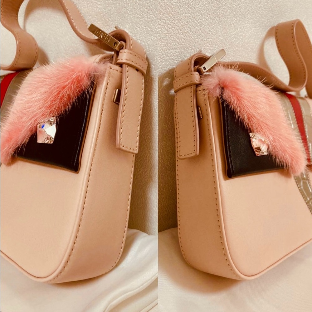 🦋Sold🦋 SOLD Fendi Baguette Pink Shoulder Bag - Picture 12 of 14